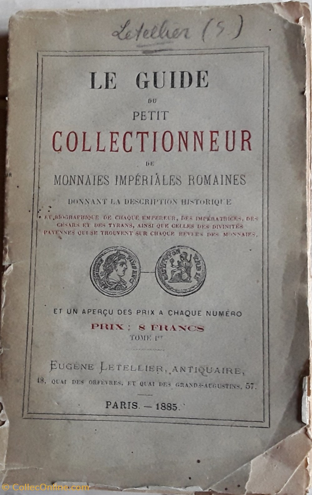 Eugene Letellier , Le guide du petit collectionneur livres bd revues eugene letellier le guide du petit collectionneur