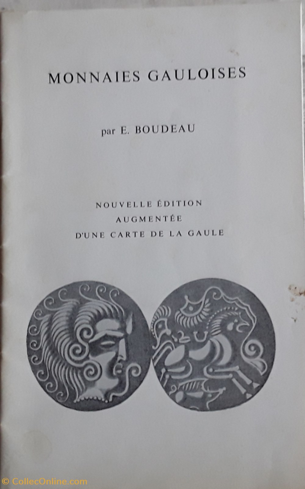 livres bd revues e boudeau monnaies gauloises