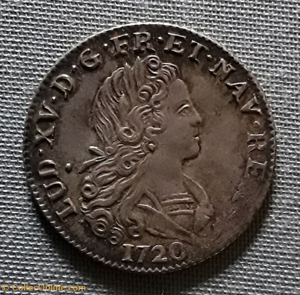 Louis XV 1715-1774 monnaies europe medievale a france royales louis xv 1715 1774
