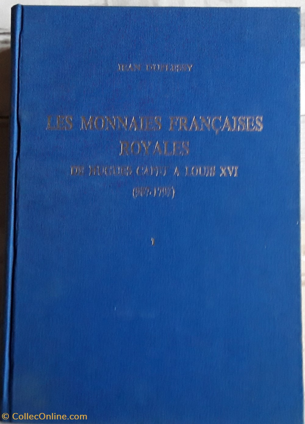 livres bd revues jean duplessy les monnaies francaises royales