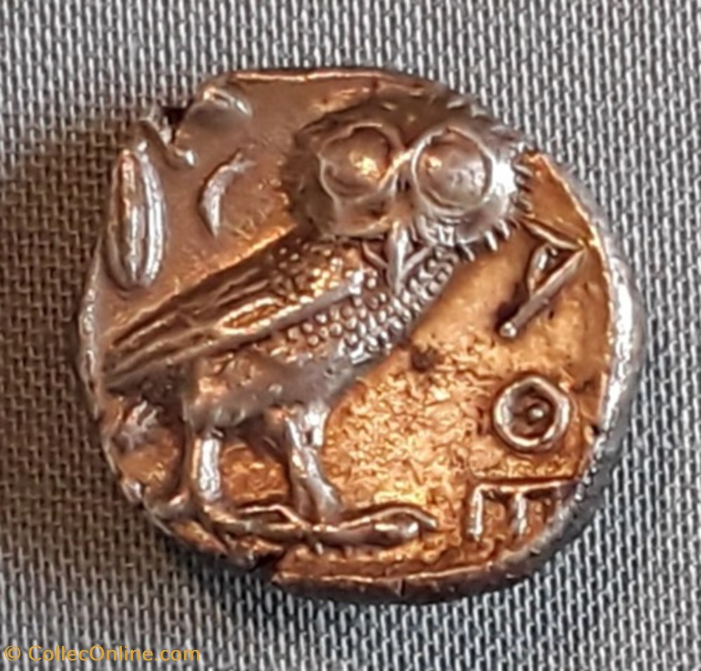 Attique , Athènes monnaies antiques grecques attique athenes
