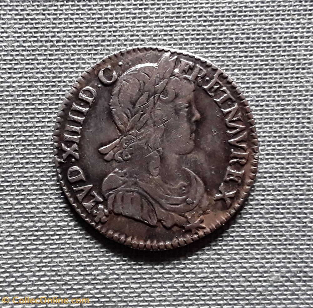 monnaies europe medievale a france royales louis xiiii