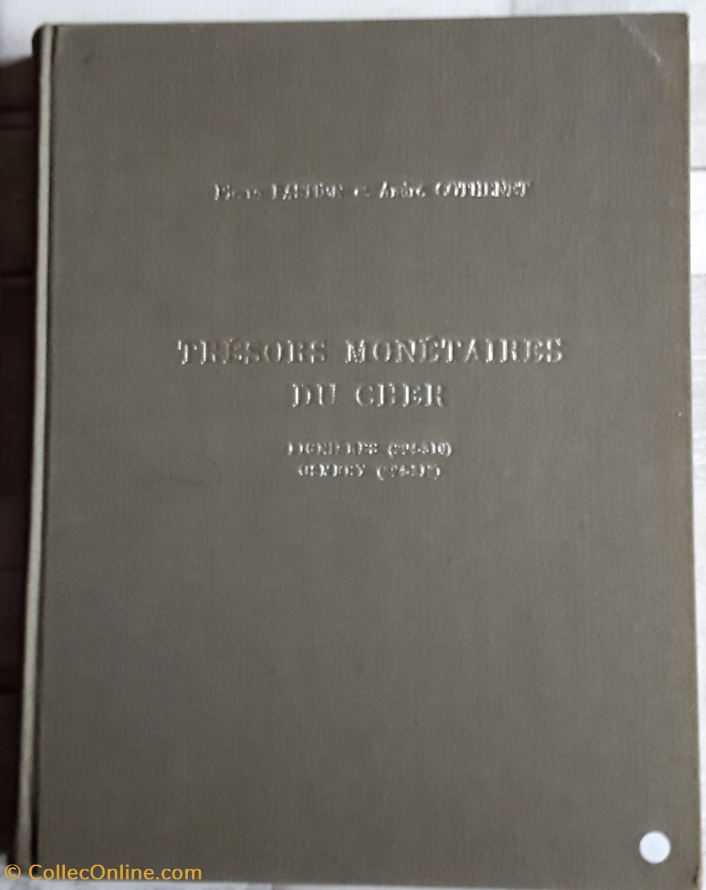 Pierre Bastien, andré Cothenet , Trésors monétaire du Cher livres bd revues pierre bastien andre cothenet tresors monetaire du cher