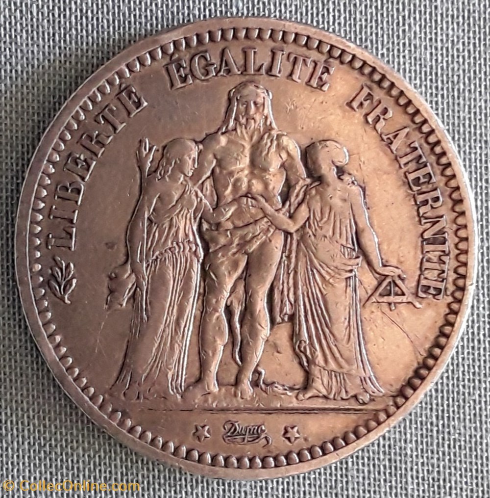 monnaies monde france troisieme republique