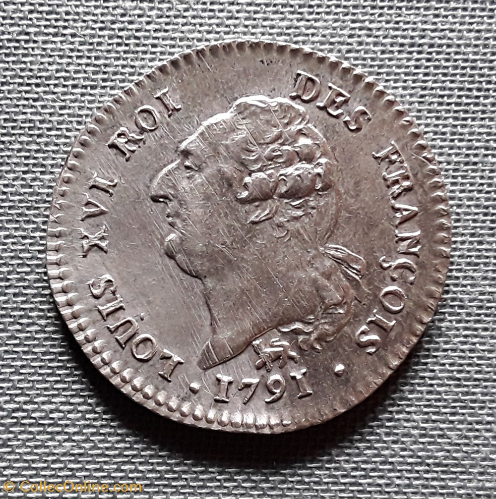monnaies monde france louis xvi roi des francais