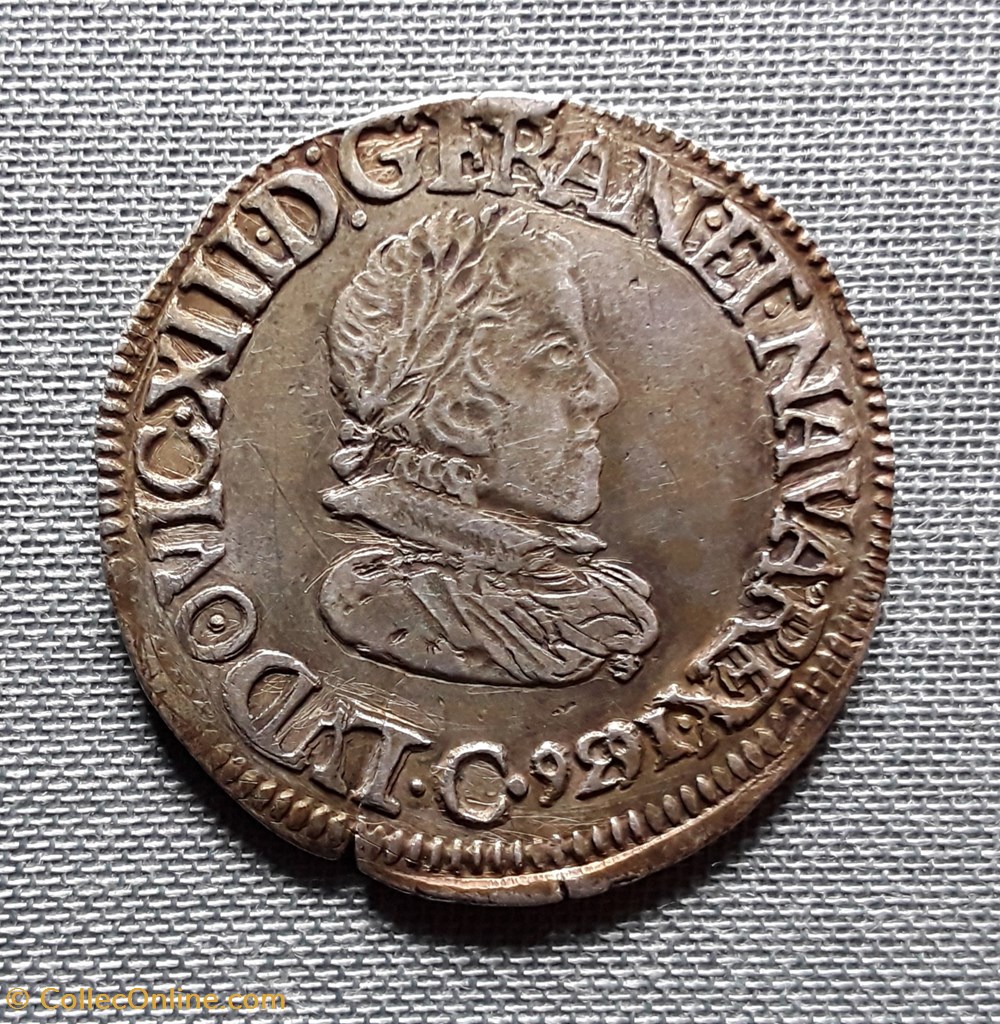 monnaies europe medievale a france royales louis xiii 1610 1643