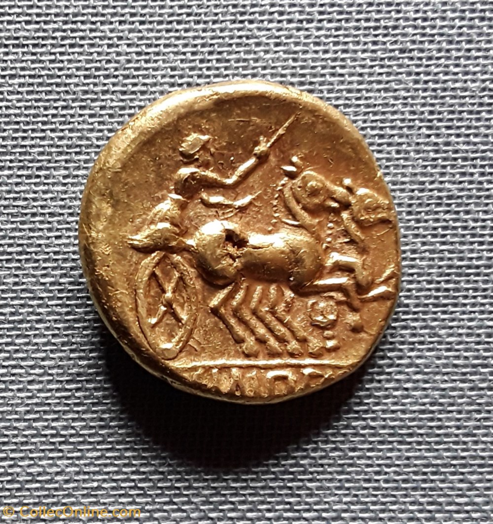 Gaule ( vers 250 av.J.C.) monnaies antiques celtes gaule vers 250 av j c