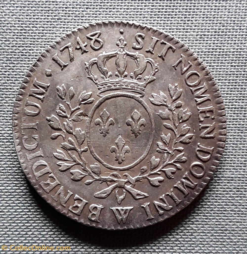 monnaies europe medievale a france royales louis xv 1715 1774