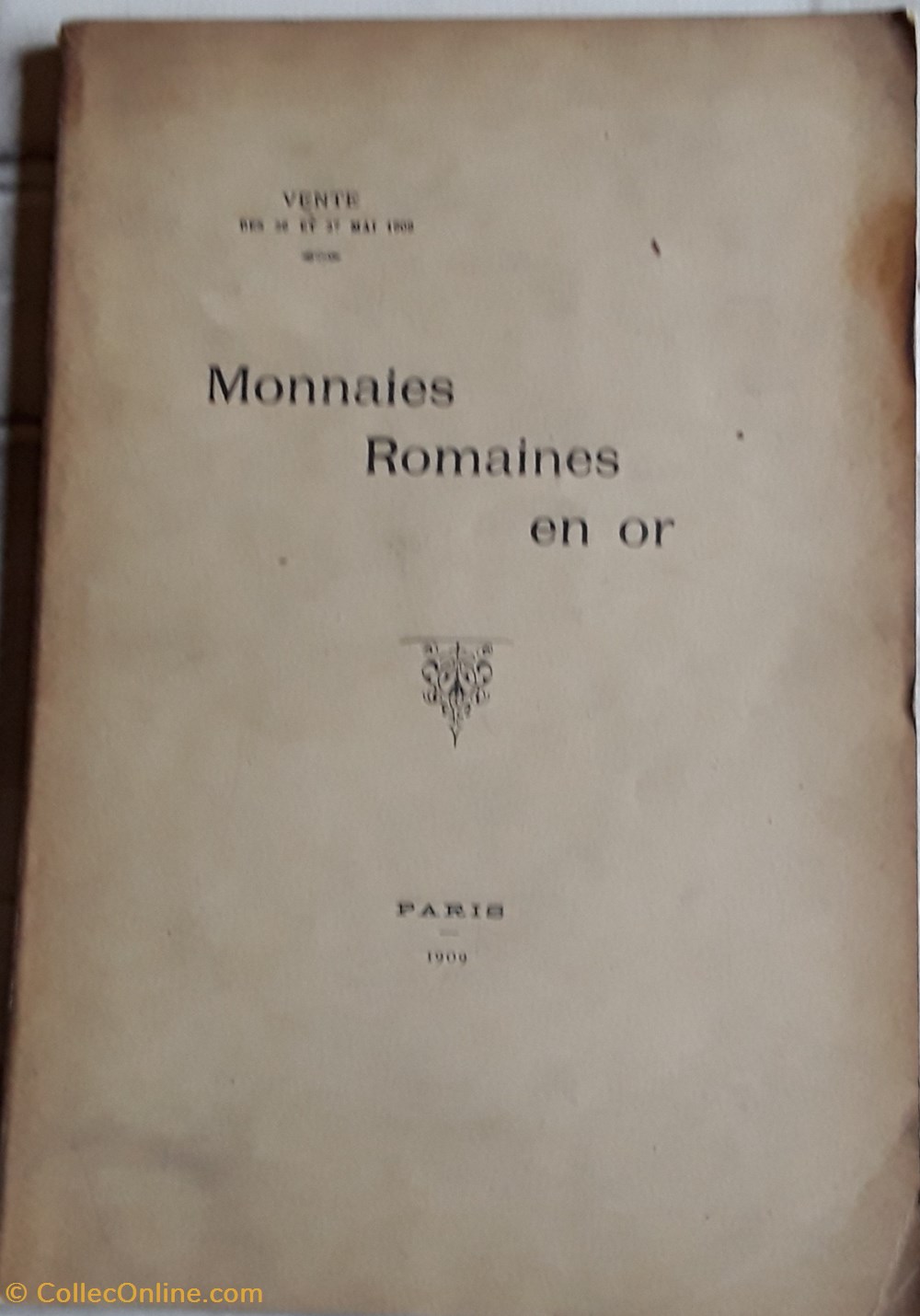 livres bd revues collection john evans monnaies romaines en or