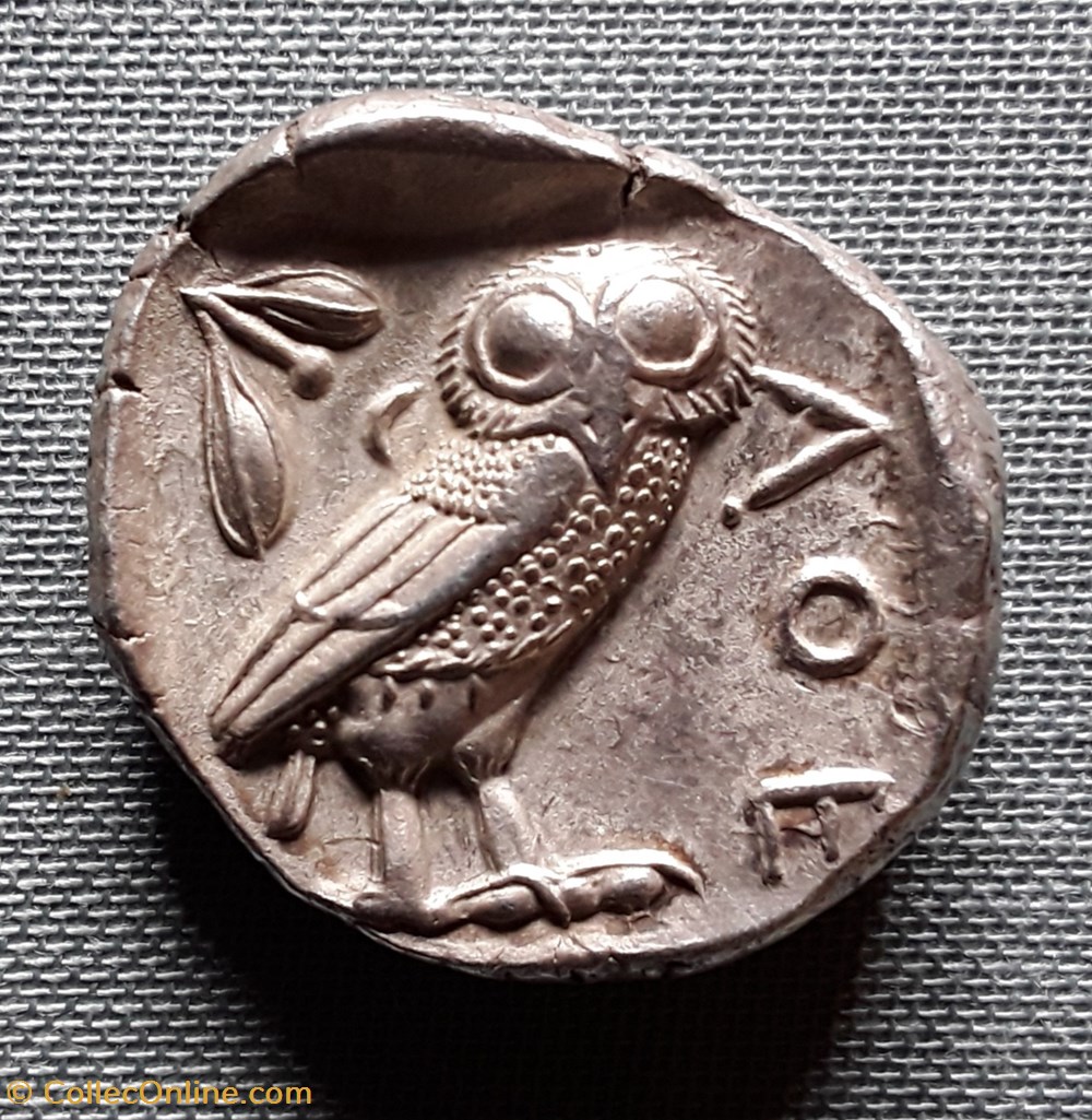 Attique Athènes monnaies antiques grecques attique athenes