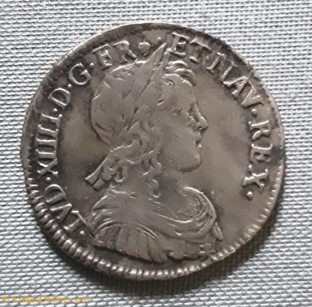 Louis XIV (1643-1715) monnaies europe medievale a france royales louis xiv 1643 1715