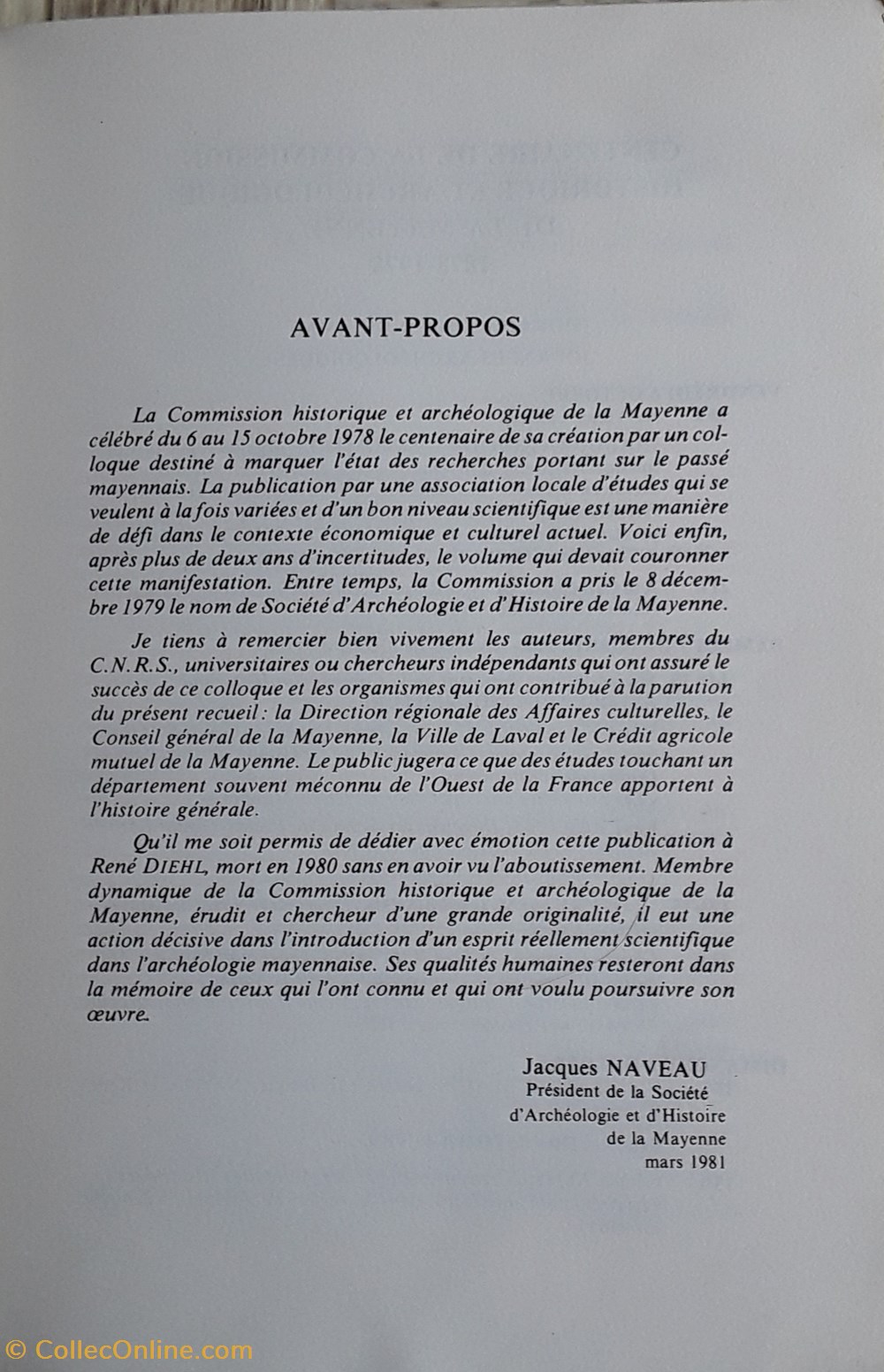 La Mayenne , archéologie, histoire livres bd revues la mayenne archeologie histoire
