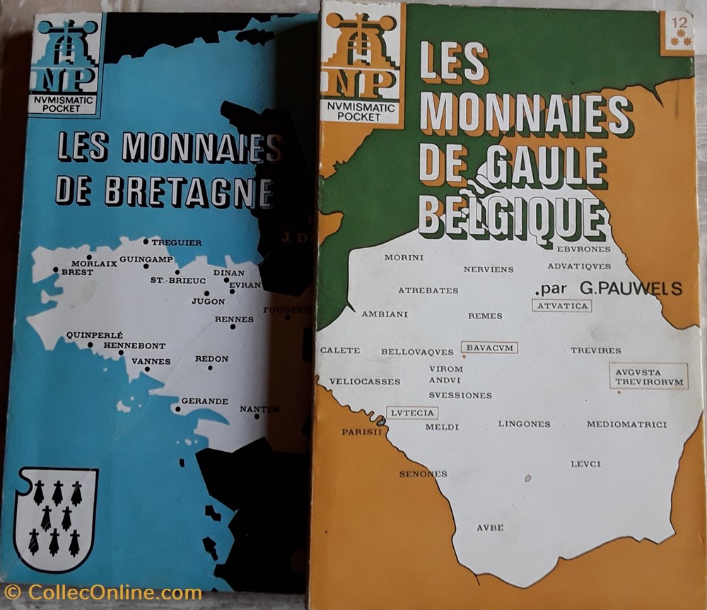 Jean de Mey , G. Pauwels , Les monnaies de Bretagne et de la gaule Belgique livres bd revues jean de mey g pauwels les monnaies de bretagne et de la gaule belgique