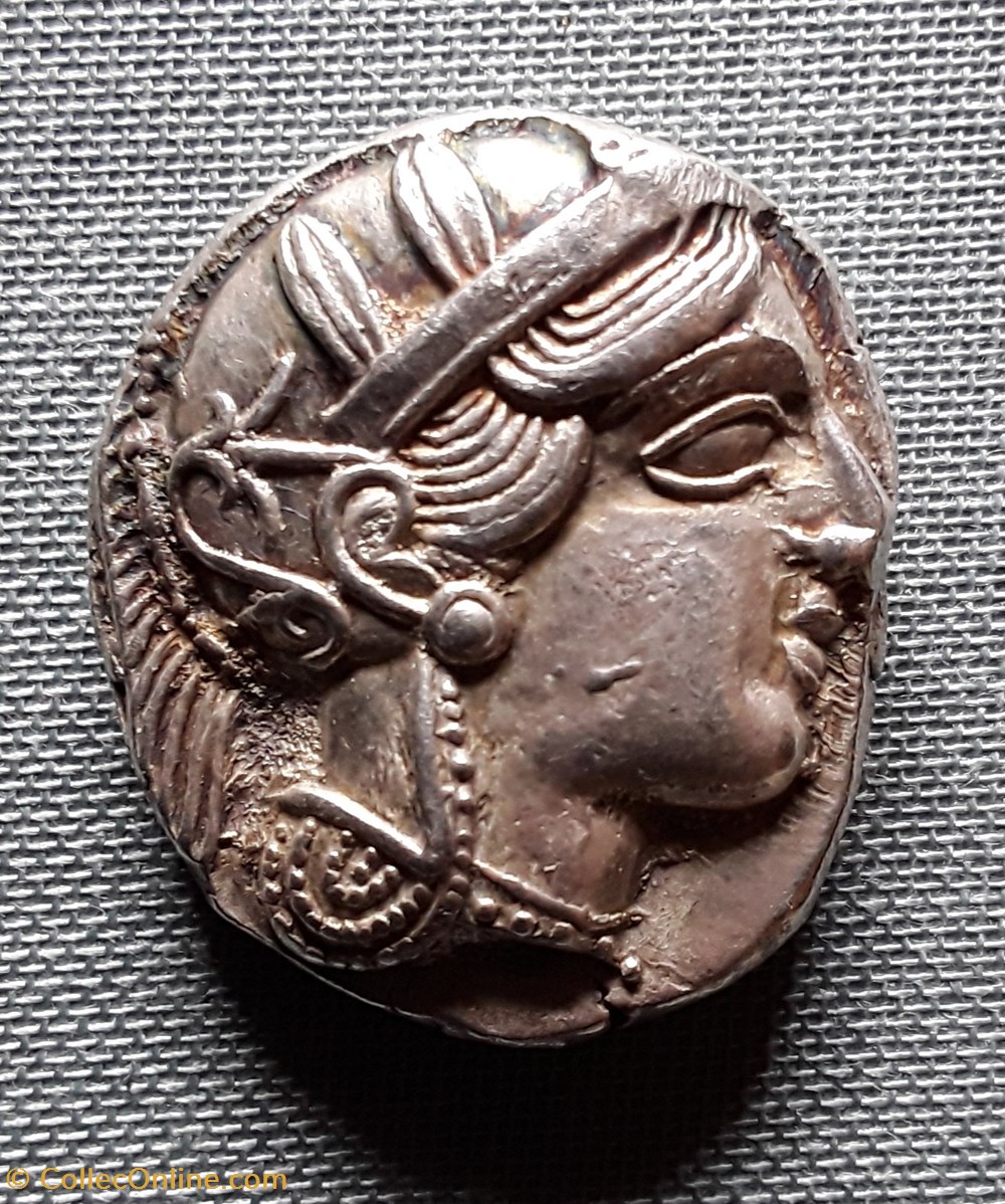 Attique Athènes monnaies antiques grecques attique athenes