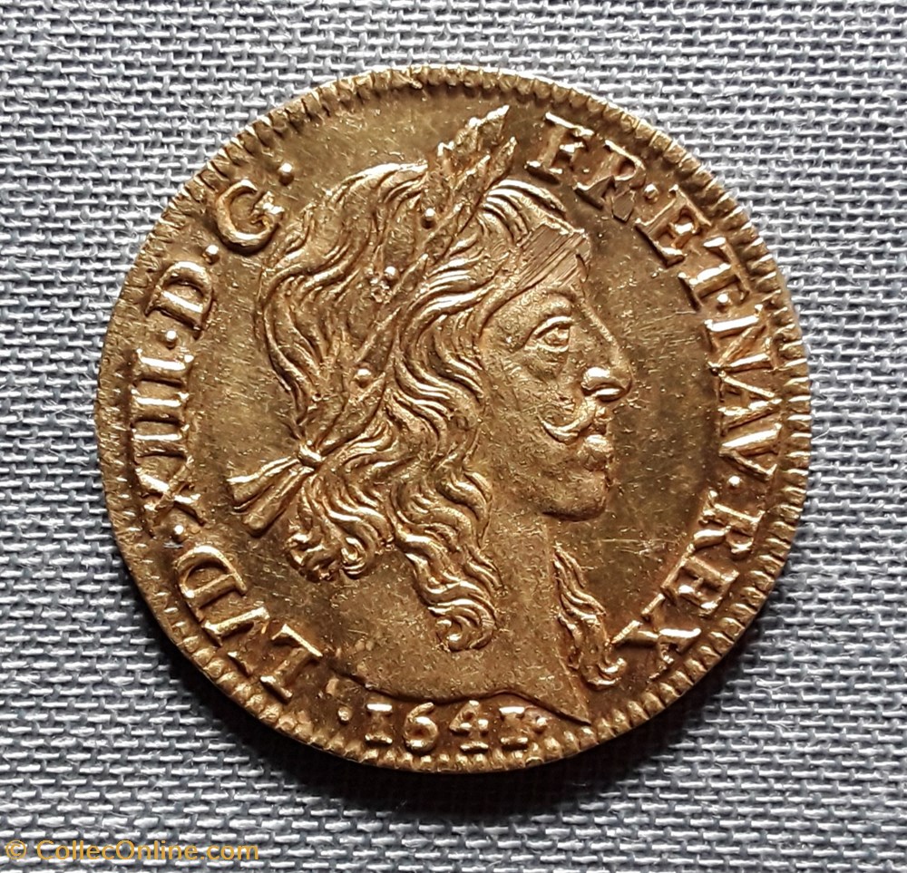 monnaies europe medievale a france royales louis xiii 1610 1643