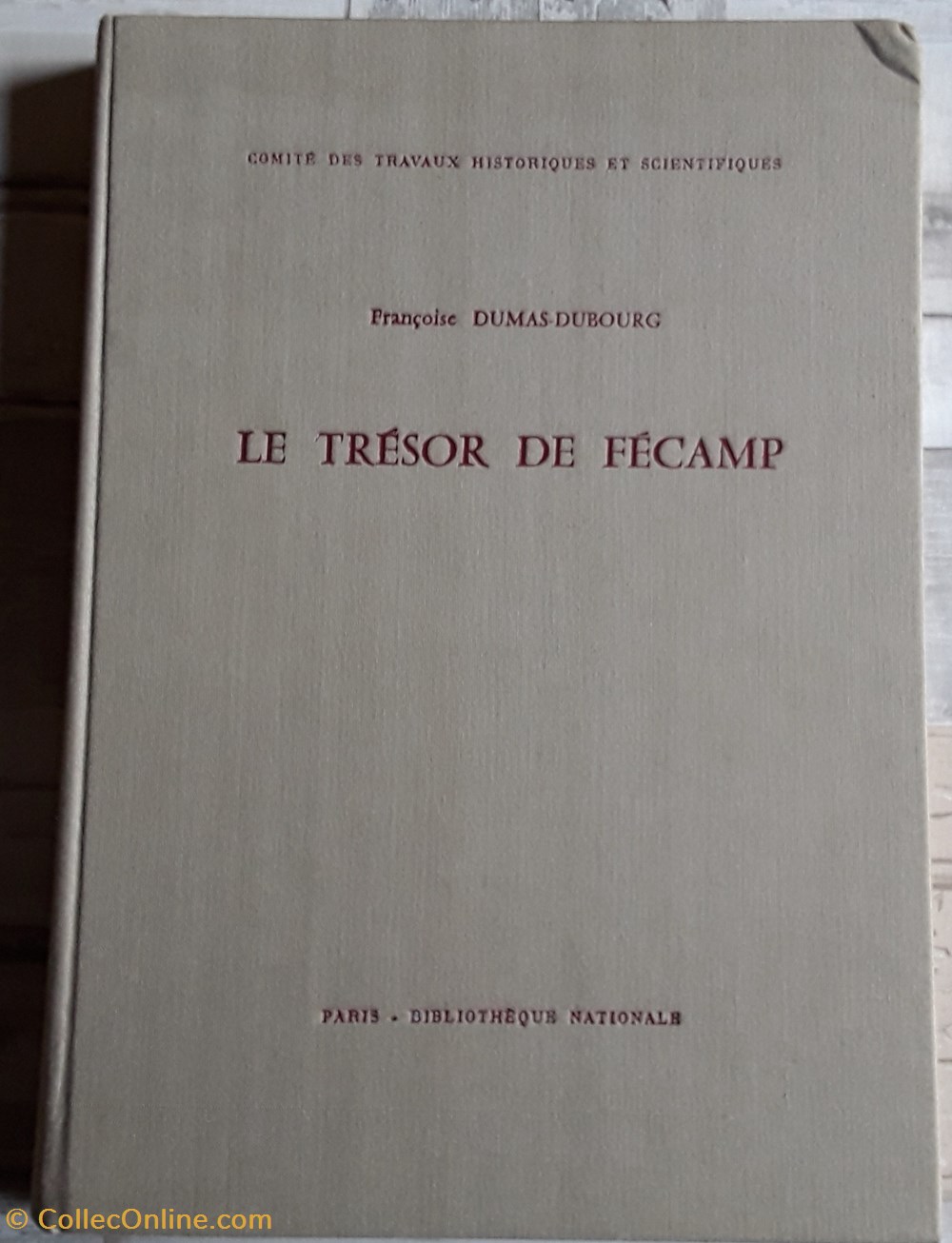 Françoise Dumas-Dubourg , Le trésor de Fécamp livres bd revues francoise dumas dubourg le tresor de fecamp