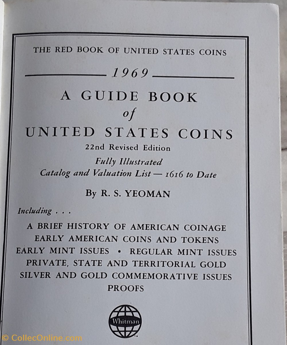 R.S. Yeoman , a guide book of united states coins livres bd revues r s yeoman a guide book of united states coins