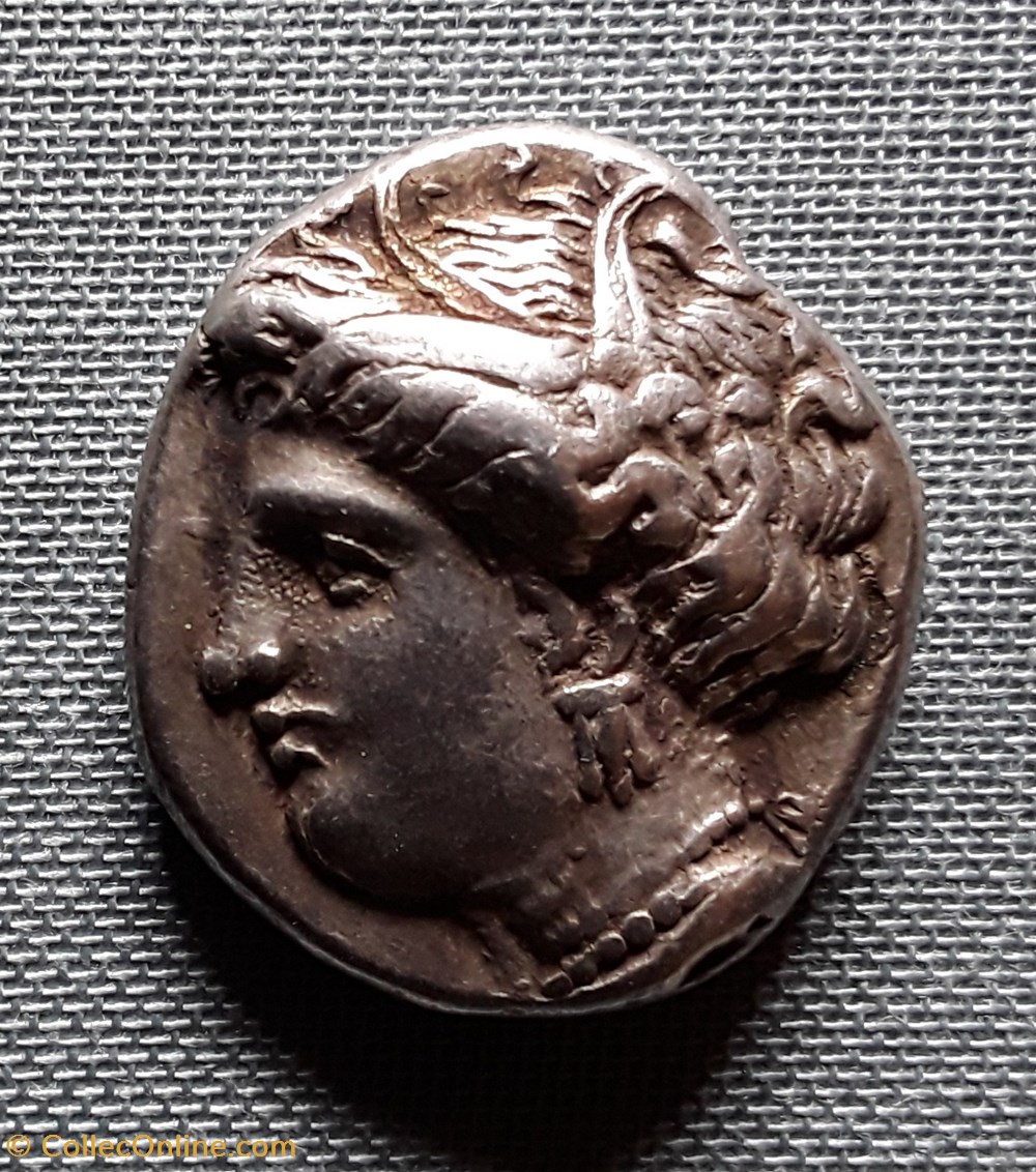 Locride Oponte (vers 370 av J.C) monnaies antiques grecques locride oponte vers 370 av j c
