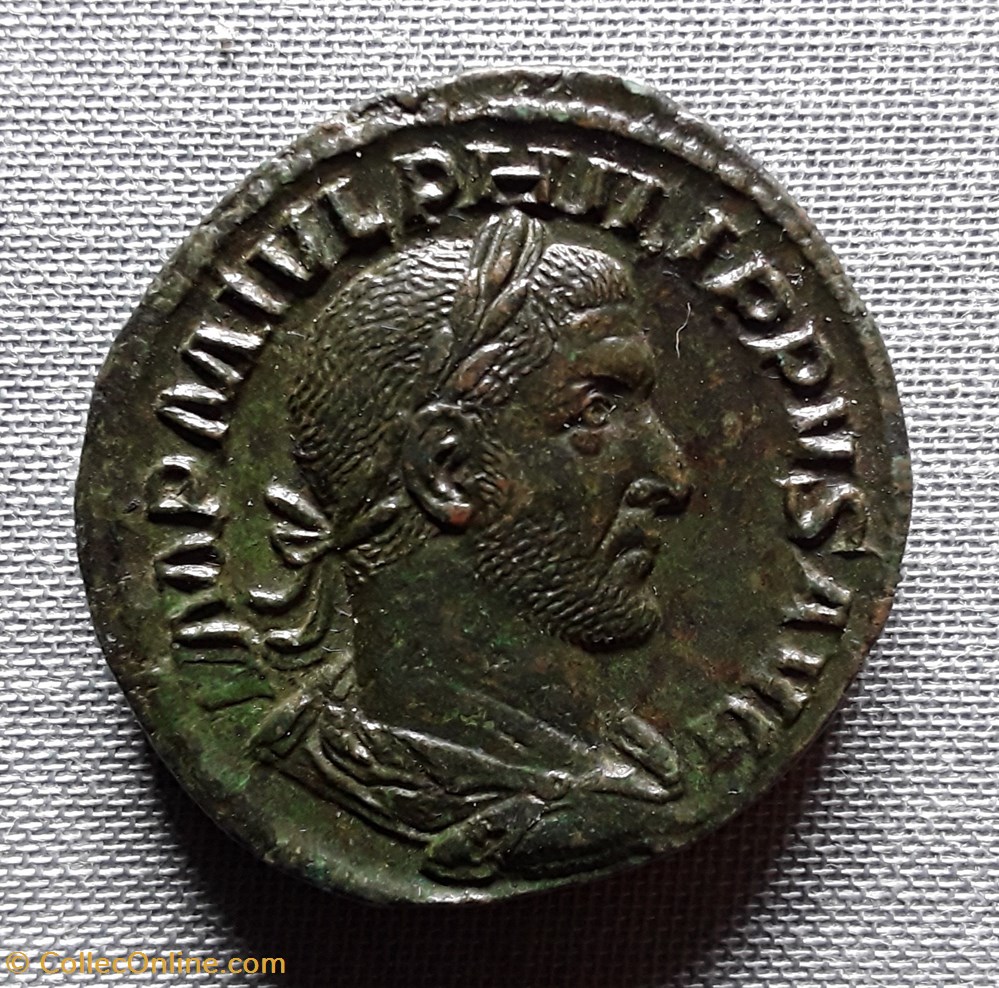 Philippe 1er L' Arabe monnaies antiques romaines imperiales et republicaines philippe 1er arabe