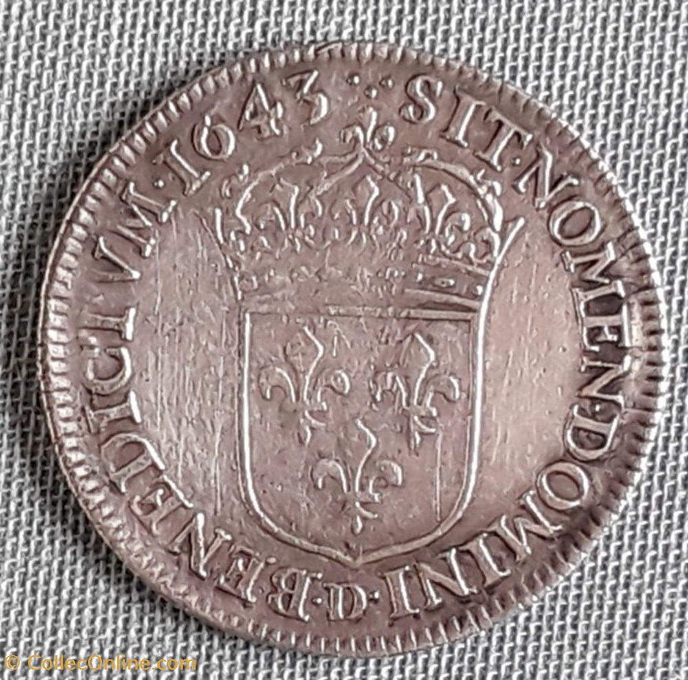 monnaies europe medievale a france royales louis xiii 1610 1643