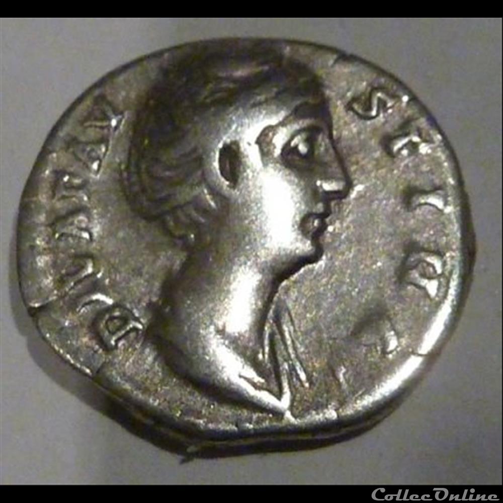 Denier Faustine Mere monnaie antique romaine denier faustine mere