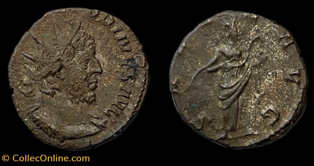 VICTORINUS RIC V.4 571 monnaies antiques a romaines provinciales victorinus ric v 4 571