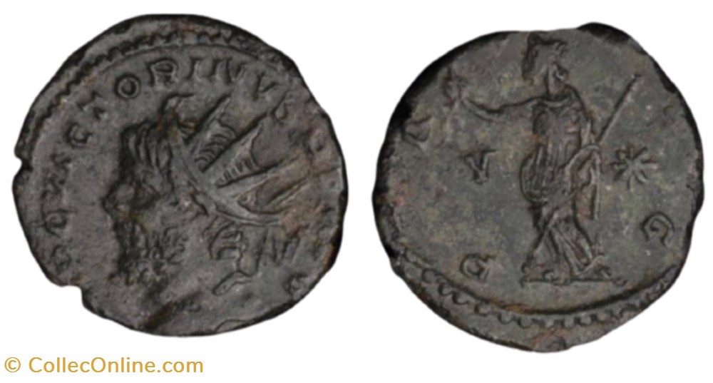 VICTORINUS RIC V.4 523 monnaies antiques a victorinus ric v 4 523
