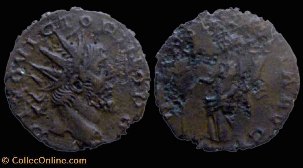 VICTORINUS RIC V.4 635 monnaies antiques a victorinus ric v 4 635
