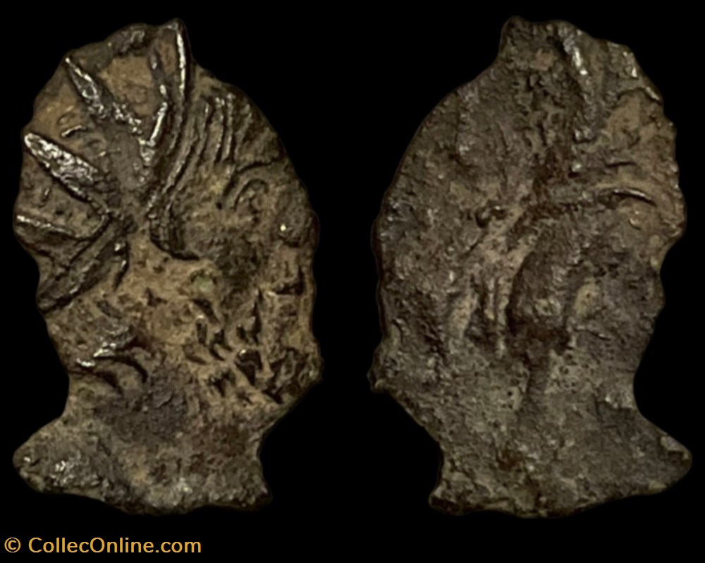 VICTORINUS CURIOSITY monnaies antiques a romaines provinciales victorinus curiosity