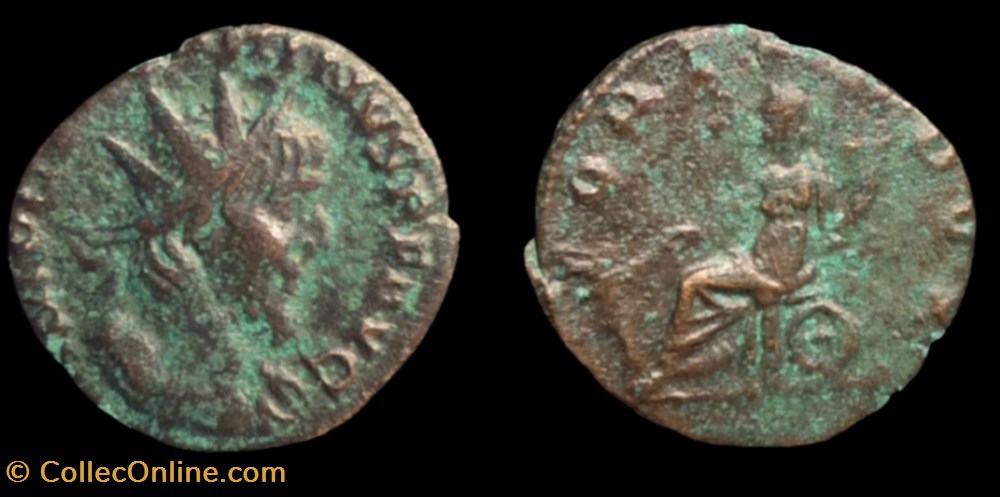 VICTORINUS RIC V.4 628 monnaies antiques a victorinus ric v 4 628