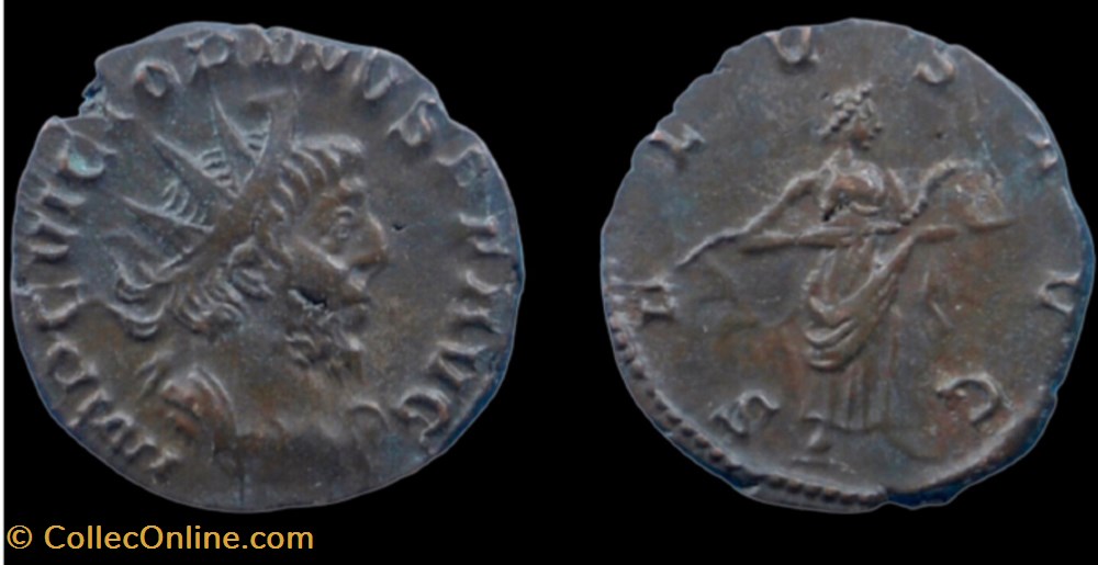 VICTORINUS RIC V.4 573 monnaies antiques a victorinus ric v 4 573