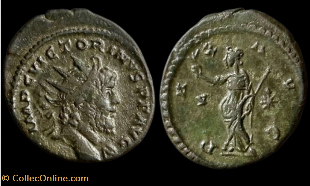 VICTORINUS RIC V.4 525 monnaies antiques a victorinus ric v 4 525