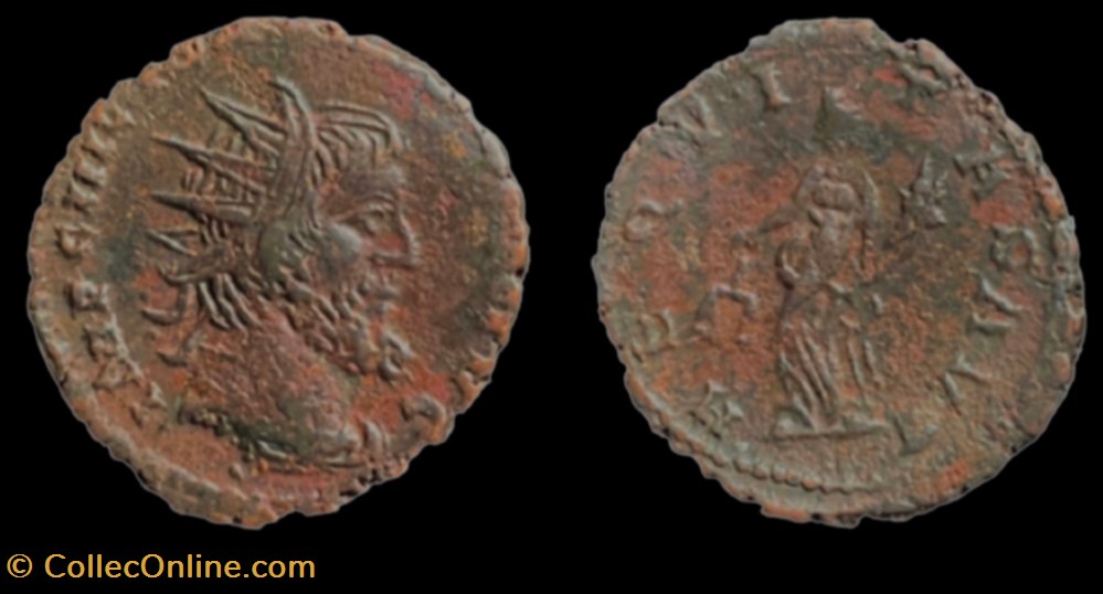 VICTORINUS AEQUITAS monnaies antiques autres victorinus aequitas