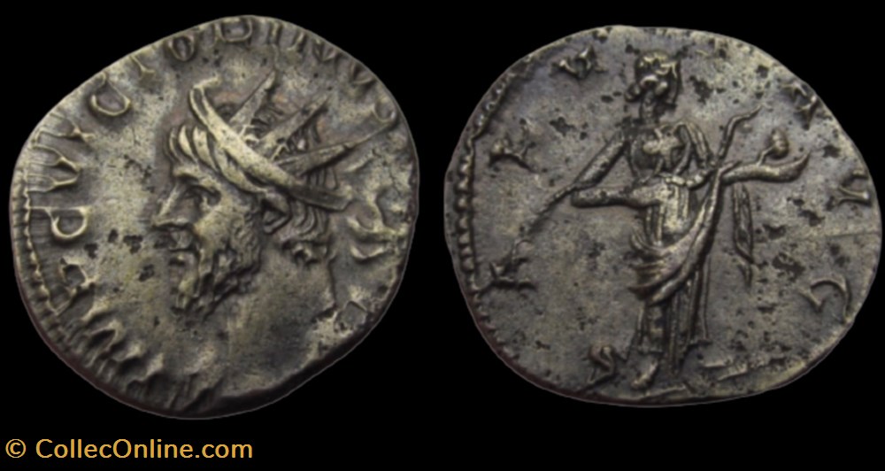VICTORINUS RIC V.4 574 monnaies antiques a victorinus ric v 4 574