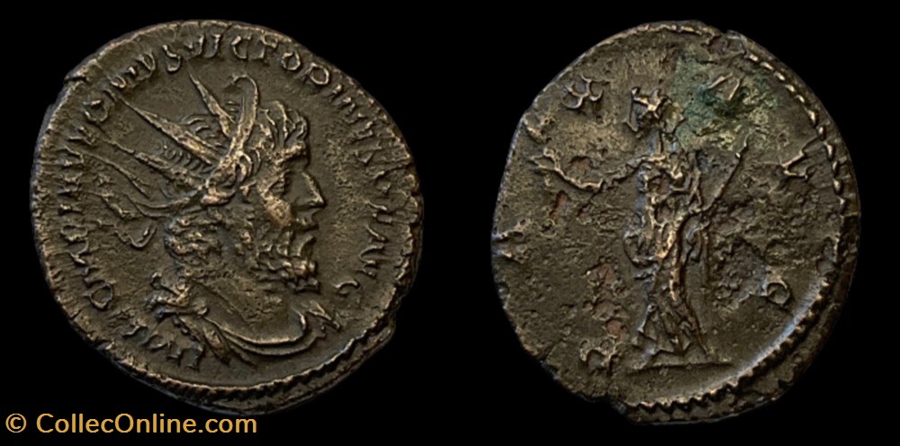 VICTORINUS RIC V.4 501 monnaies antiques a victorinus ric v 4 501