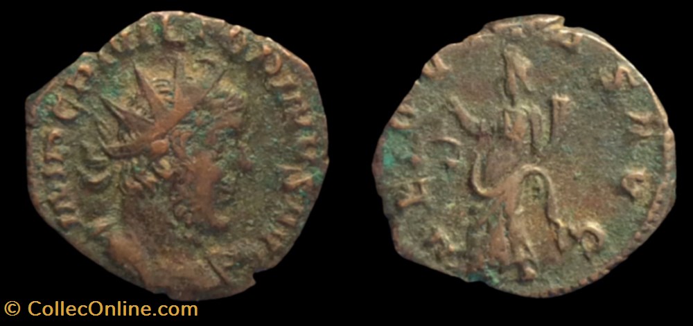 VICTORINUS RIC V.4 565 monnaies antiques a victorinus ric v 4 565