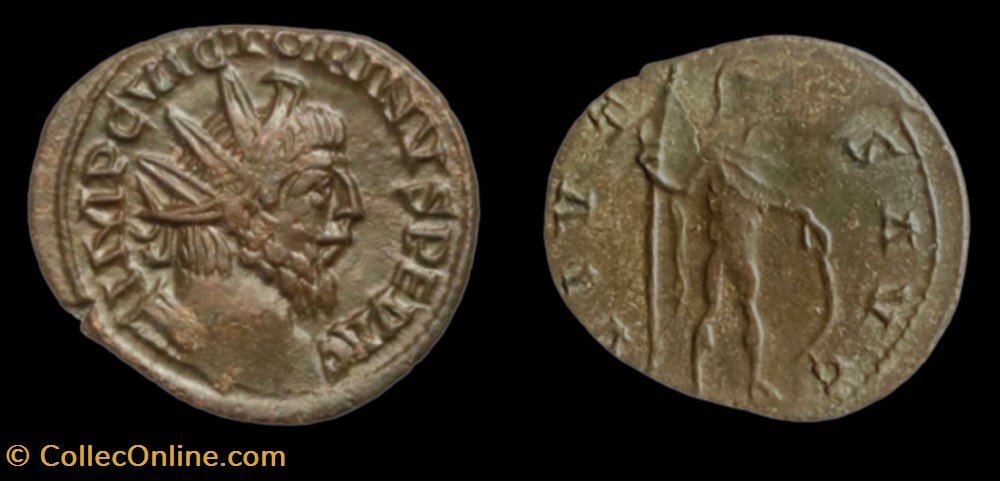 monnaies antiques a autres victorinus virtus
