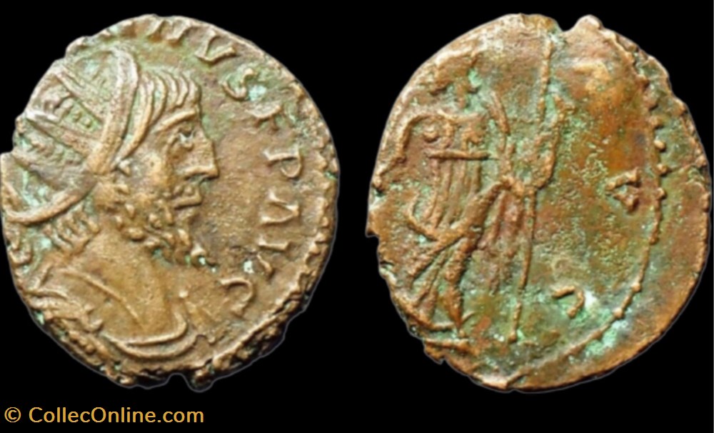 VICTORINUS SALUS monnaies antiques autres victorinus salus
