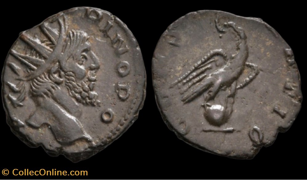 VICTORINUS RIC V.4 638 monnaies antiques a victorinus ric v 4 638