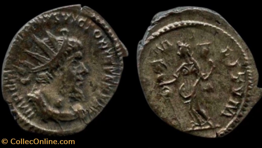 VICTORINUS RIC V.4 500 monnaies antiques a victorinus ric v 4 500