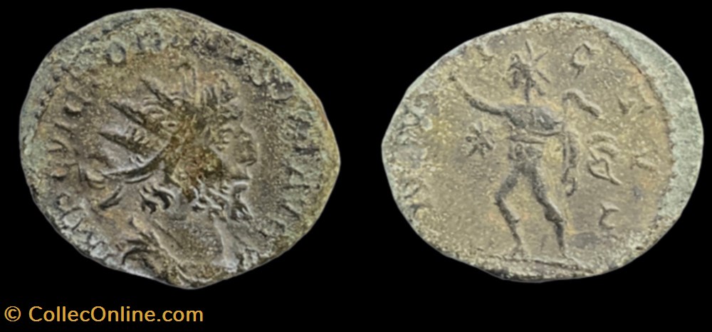 VICTORINUS RIC V.4 527 variant monnaies antiques victorinus ric v 4 527 variant