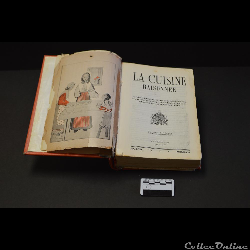 20 - Livre de la cuisine raisonnée 3 patrimoine religieux objet culte 20 livre de la cuisine raisonnee