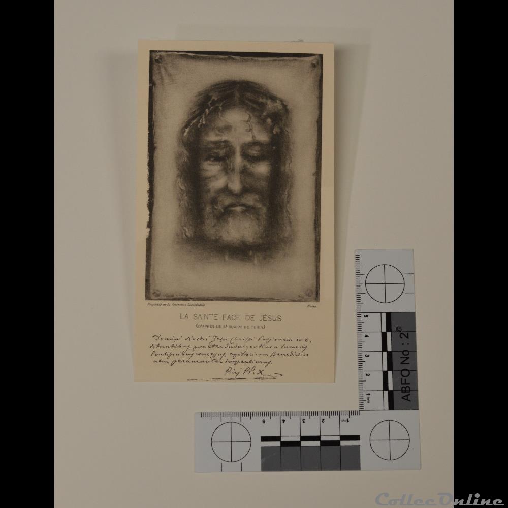 patrimoine religieux objet culte 46 signet de la sainte face