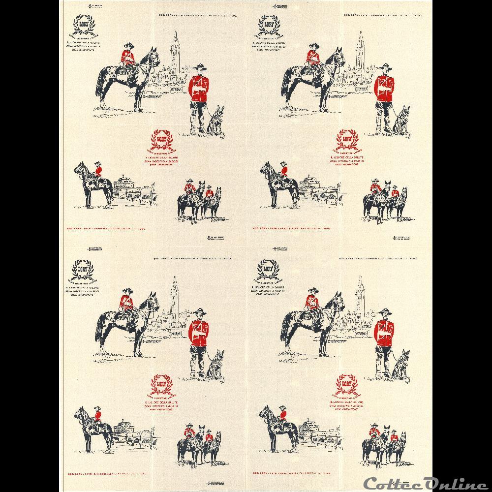 67 - Papier d'emballage pour les bouteilles de Lory patrimoine religieux objet culte 67 papier emballage pour les bouteilles de lory