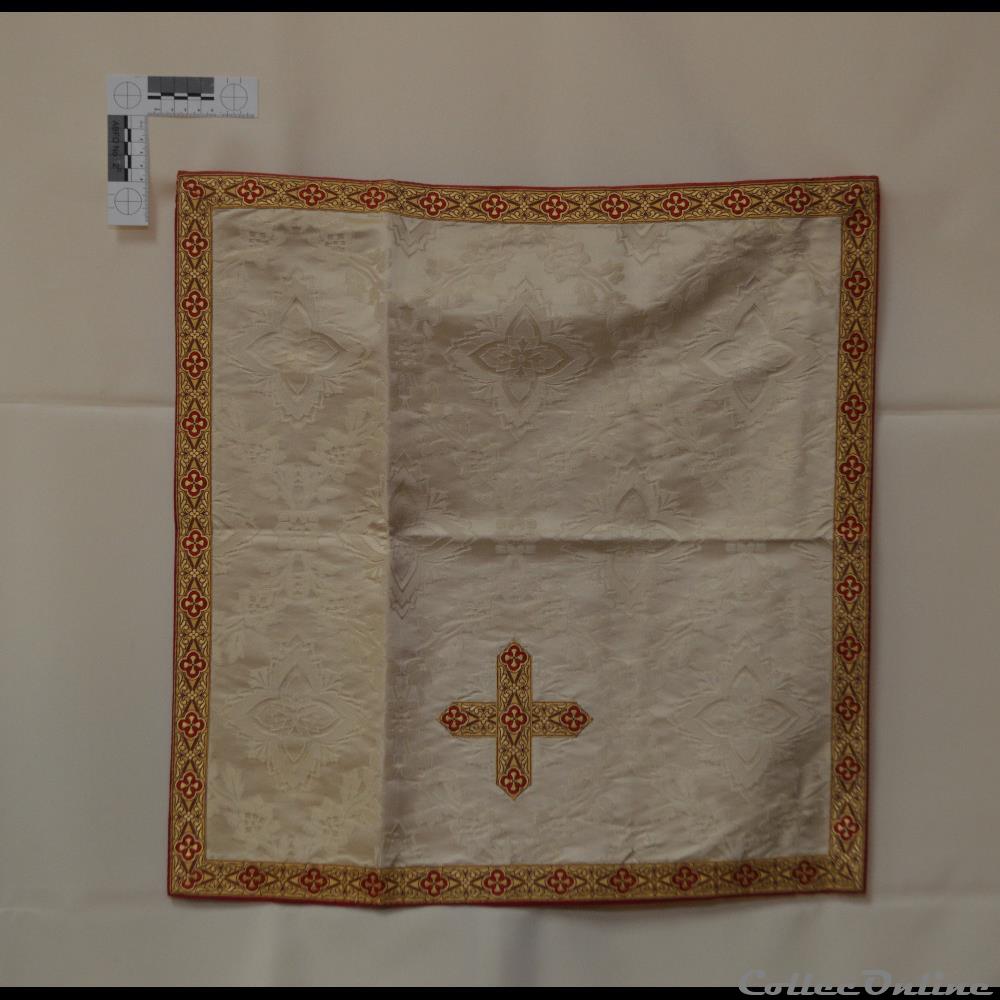 patrimoine religieux objet de culte 32 voile recouvrant le calice la patene et la pale