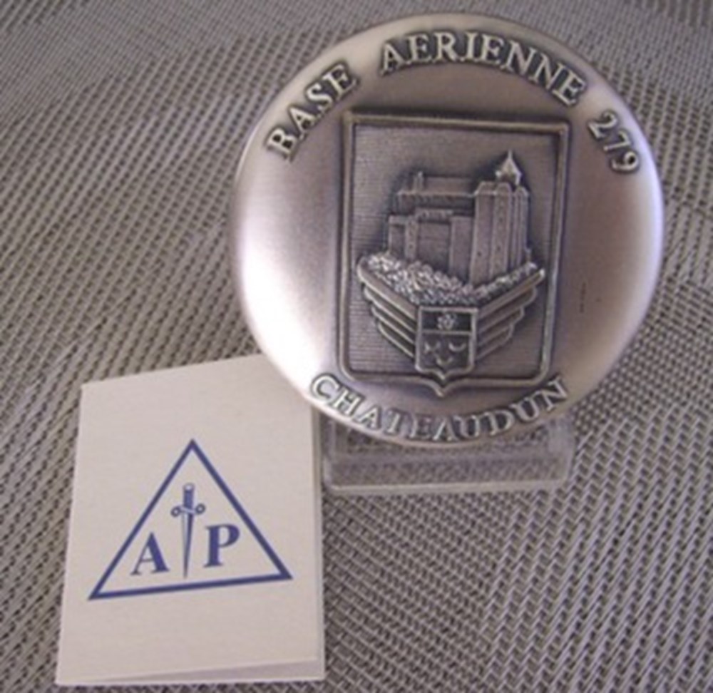 Médaille Base Aérienne 279 militaria aviation medaille base aerienne 279