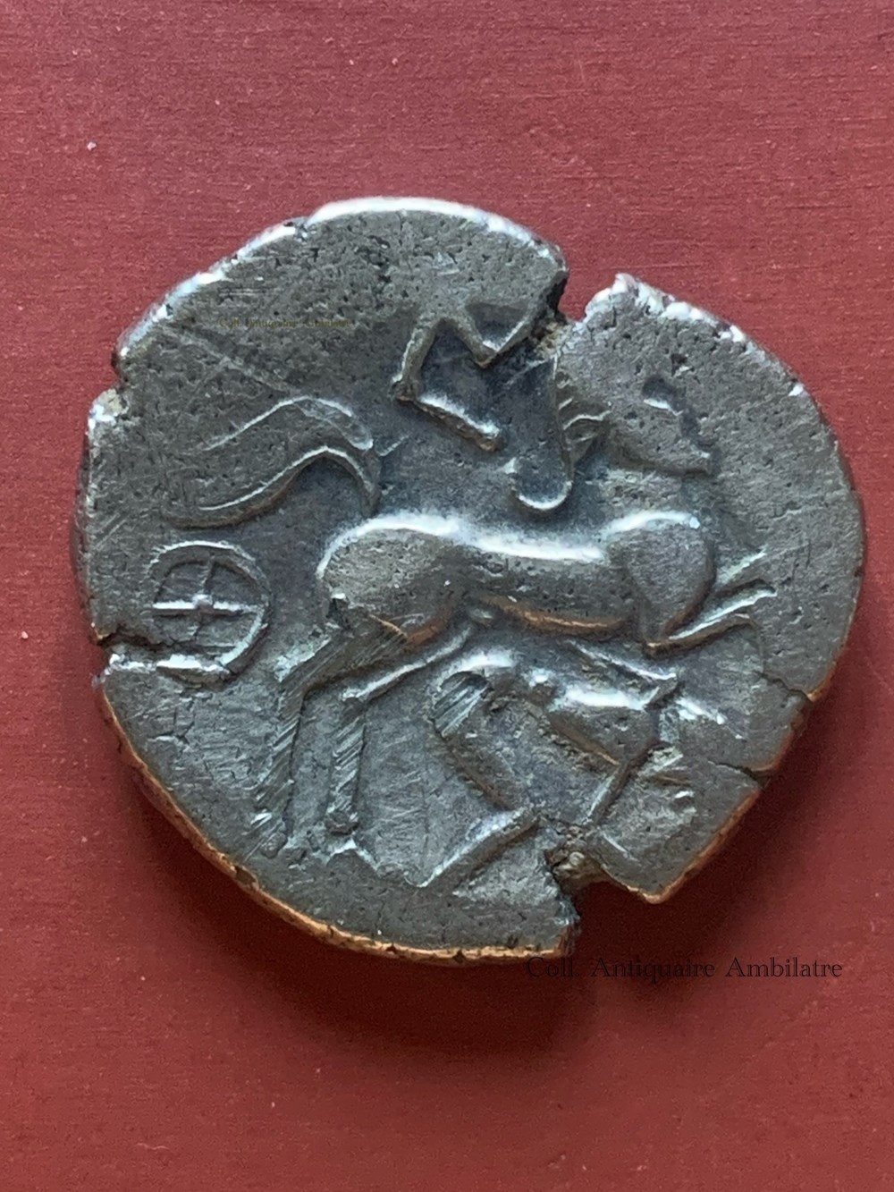monnaies antiques celtes statere andecave de la collection lecointre dupont