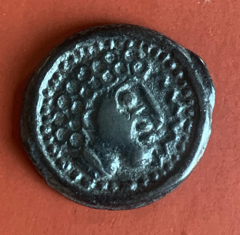 Potin Suession au buste et au cheval monnaies antiques celtes potin suession au buste et au cheval