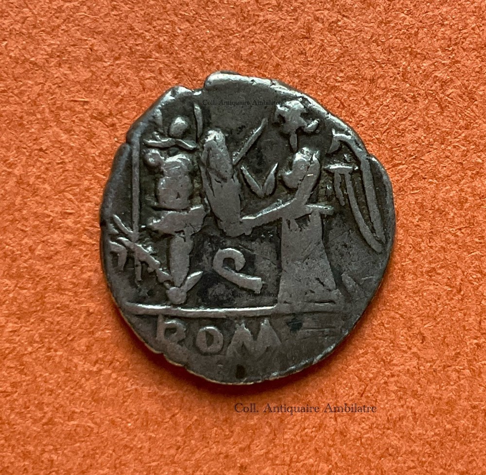 monnaies antiques romaines imperiales et republicaines quinaire egnatuleia 97 av jc