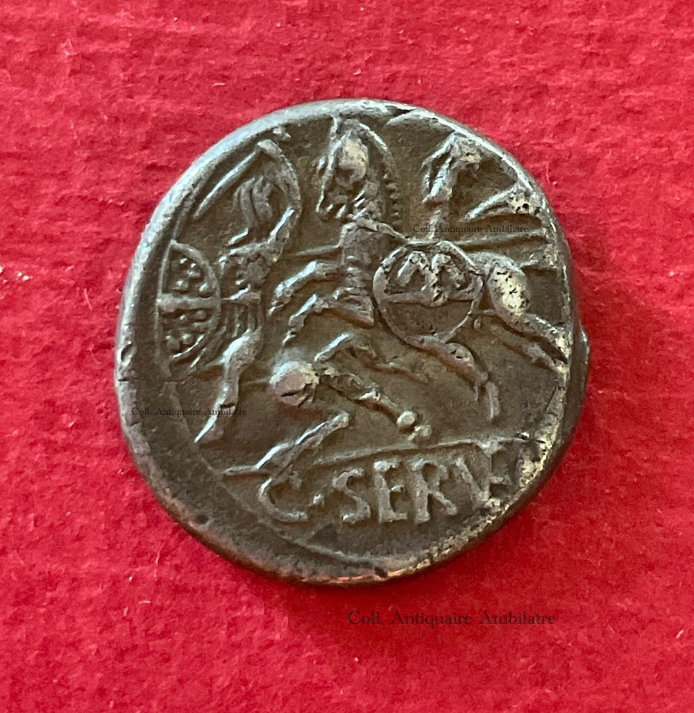 monnaies antiques romaines imperiales et republicaines denier servilia 82 80 av jc